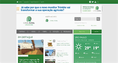 Desktop Screenshot of canalrural.com.br